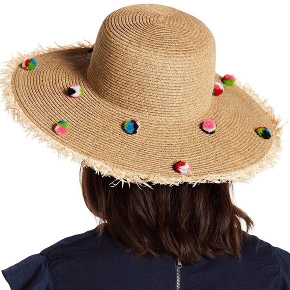 San Diego Hat Pompom & Frayed Brim Hat - Picture 2 of 2